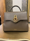 Mulberry Seaton pebble leather in Clay handbag