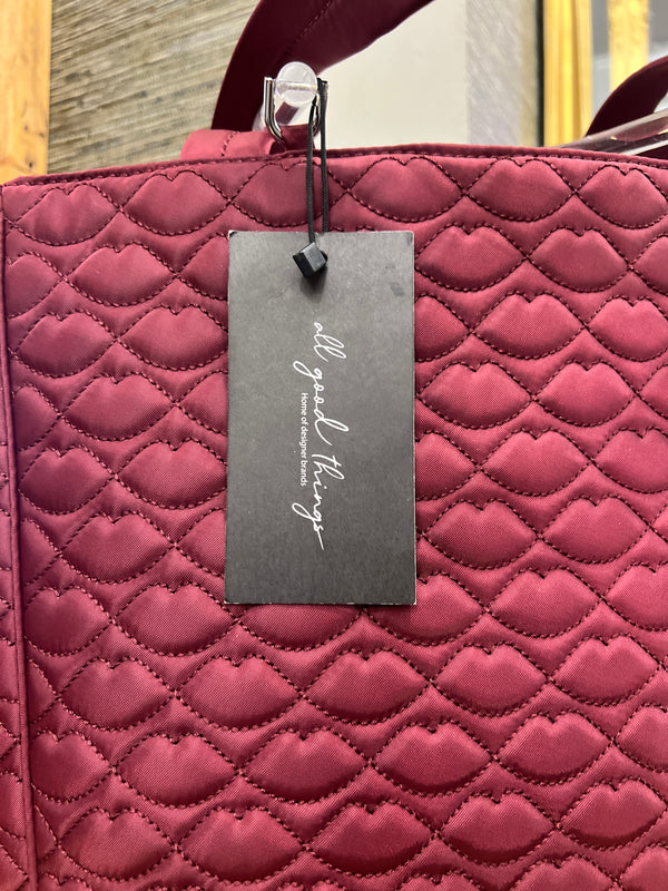 Lulu Guinness berry tote handbag