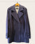 Massimo Dutti navy pea coat size 14