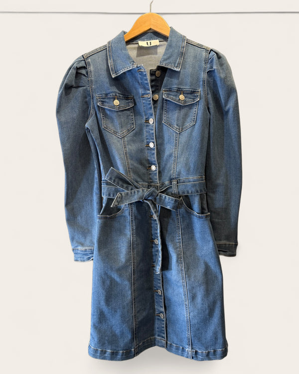 Forever Unique Denim dress size small