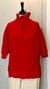 Self portrait red short sleeve knit size Large