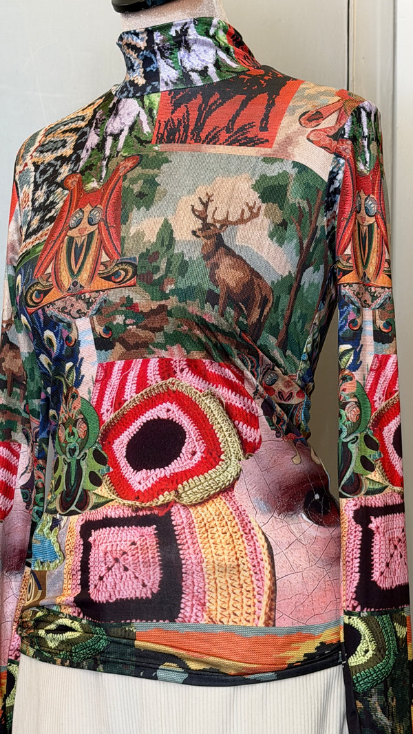 Desigual long sleeve T-shirt size small