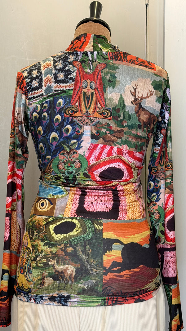Desigual long sleeve T-shirt size small