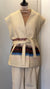 Scotch & Soda Cream Gilet / Jacket, Size S