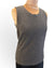 Anne Klein Grey Sleeveless Cashmere Knit, Size S