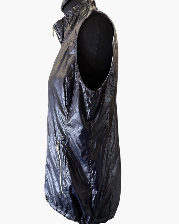 Golfino navy gillet size 12