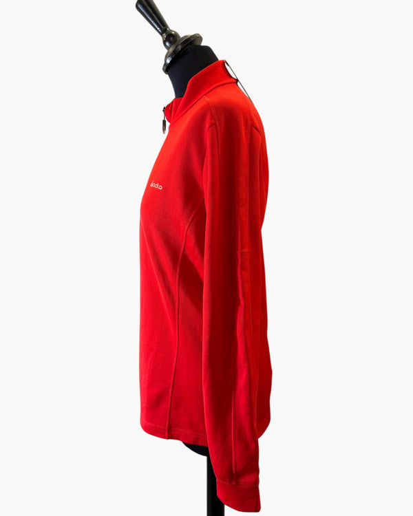 Odlo 3/4 zip red top Size Medium