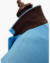 Diane Von Furstenberg turquoise long jacket size 10