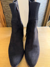 Marco Tozzi black faux suede boots size 37