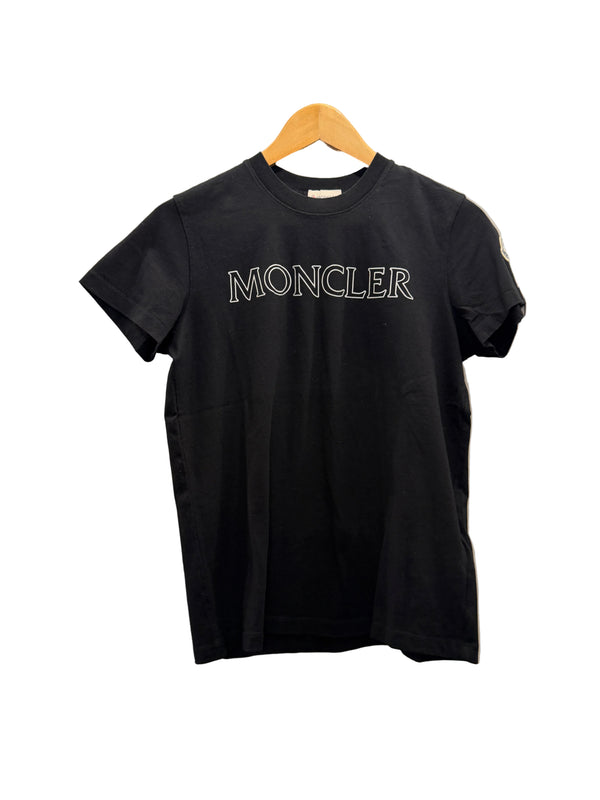 Moncler Black LOGO T-Shirtsize small