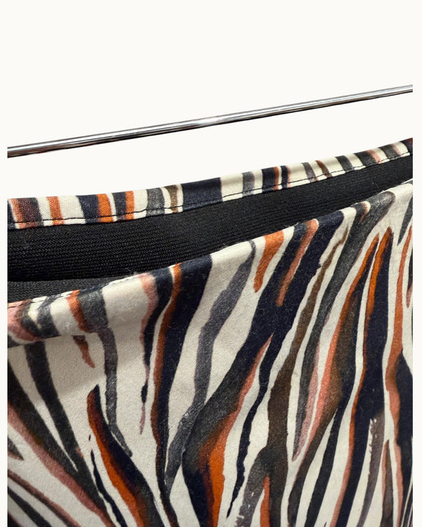 Zara strip maxi skirt size Medium