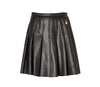 Holland Cooper Black Pleather Mini Skirt – Size 6/XS