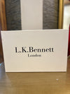 L K Bennett pistachio suede shoes size 38/5