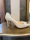 L K Bennett pistachio suede shoes size 38/5