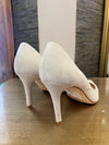 L K Bennett pistachio suede shoes size 38/5