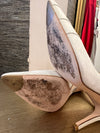 L K Bennett pistachio suede shoes size 38/5