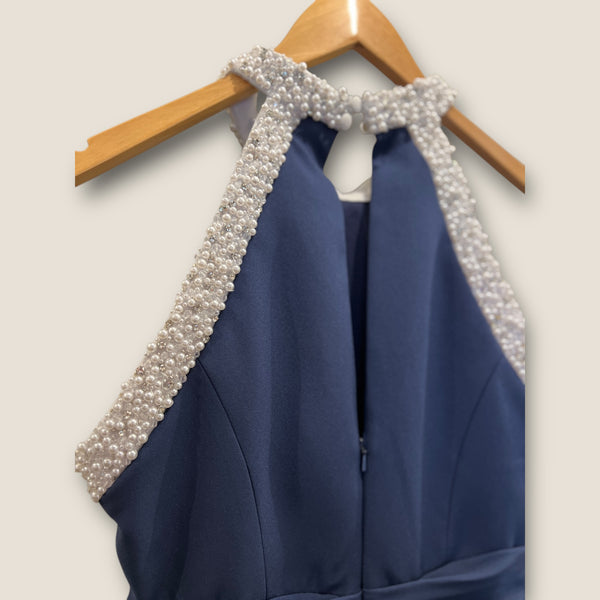 John Charles navy beadedjumpsuit 8