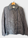 Farhi Black quilted jacket size 8