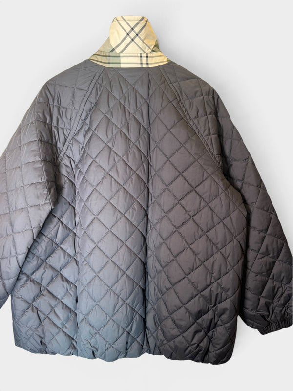 Barbour Laoise Quilted navy jacket size 18