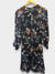 Reiss Navy Floral Dress Size 8