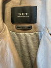 S.E.T stone leather jacket Size 10