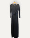 Ted Baker diamante black dress size 2 (10)
