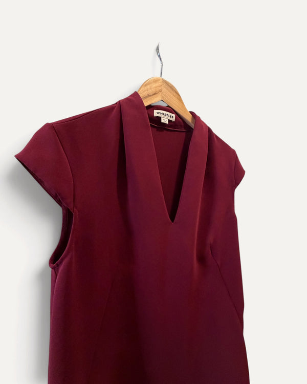 Whistles Berry Shift dress size 8