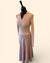 Beatrice B pink jersey/satin dress Size Small