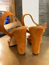 Jimmy Choo Tan suede heels size 39