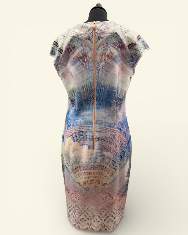 Ted Baker pastel dress size 4(14)