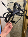 Phase Eight Navy Feather fascinator