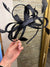 Phase Eight Navy Feather fascinator