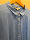 Brora Blue Linen Shirt Dress – Size 16