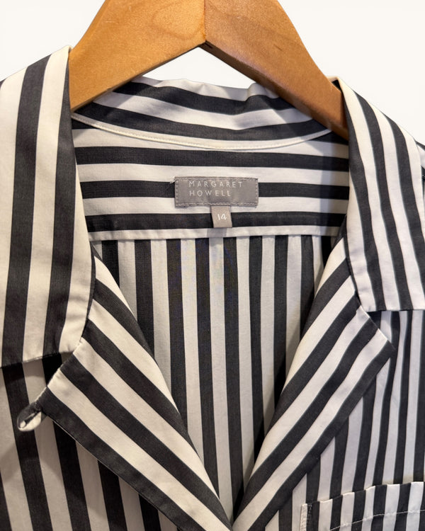 MHL B/W stripe shirt dress size 14