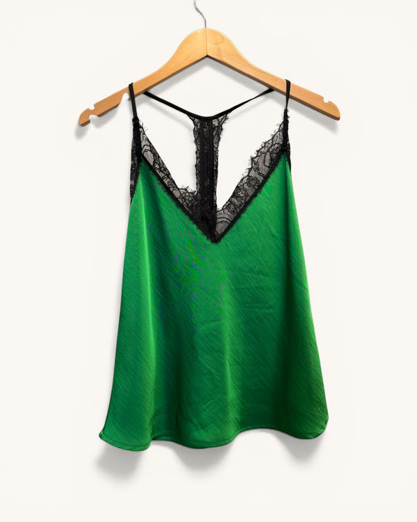 Essential Antwerp Green slip top size 10
