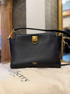 Mulberry Iris shoulder handbag smooth calf black