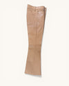 Reiss taupe flare trousers size 10R