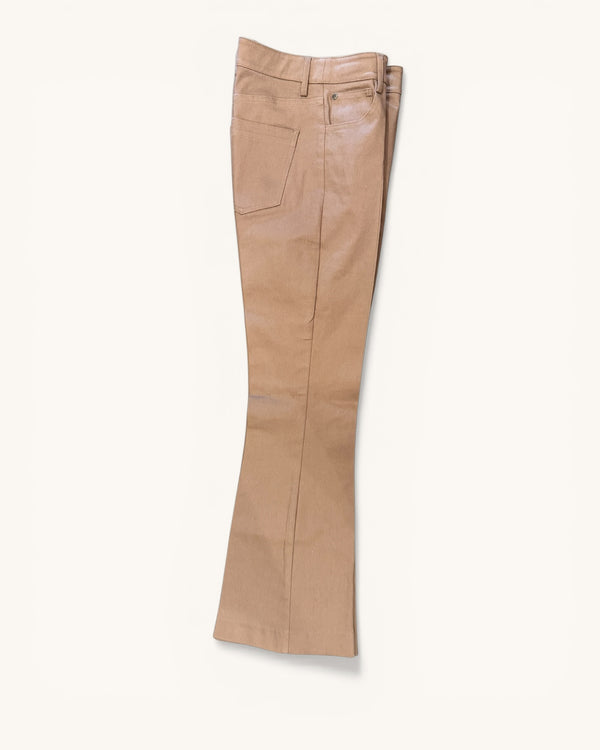 Reiss taupe flare trousers size 10R