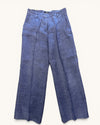 MAXMARA blue linen trousers size 8