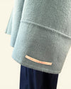 IBlues soft duck egg blue wool jacket size 14