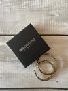 Bolongaro Gold plated hoop earrings