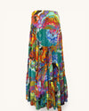 Ralph Lauren Black Label Multi-Print Cotton Skirt – Size M