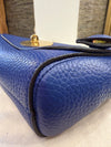 Mulberry Lily Bag – Indigo Pebbled Leather | Medium | Gold Hardware