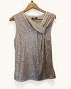 Mint velvet gold sequin top Size Medium