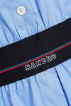 Sandro blue dress size small