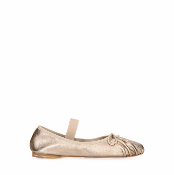 Pretty Ballerina Gold Pumps – EU 39.5