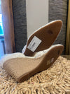 Lk Bennett white espadrilles size 41