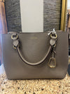 Ralph Lauren taupe stefano leather handbag