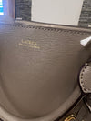 Ralph Lauren taupe stefano leather handbag