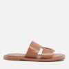 Alias Mae Tan leather flats sandals size 40